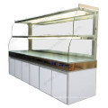 Commercial Bakery Equipment Single Side 2 Layers Refrigerator Bakery Showcase